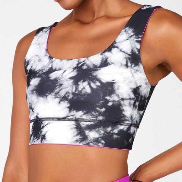 Fabletics Harlow Reversible Midi Sports Bra - Picture 1 of 6